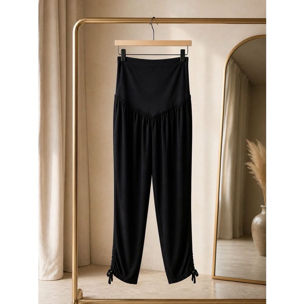 Black Maternity Capri Pants Size M